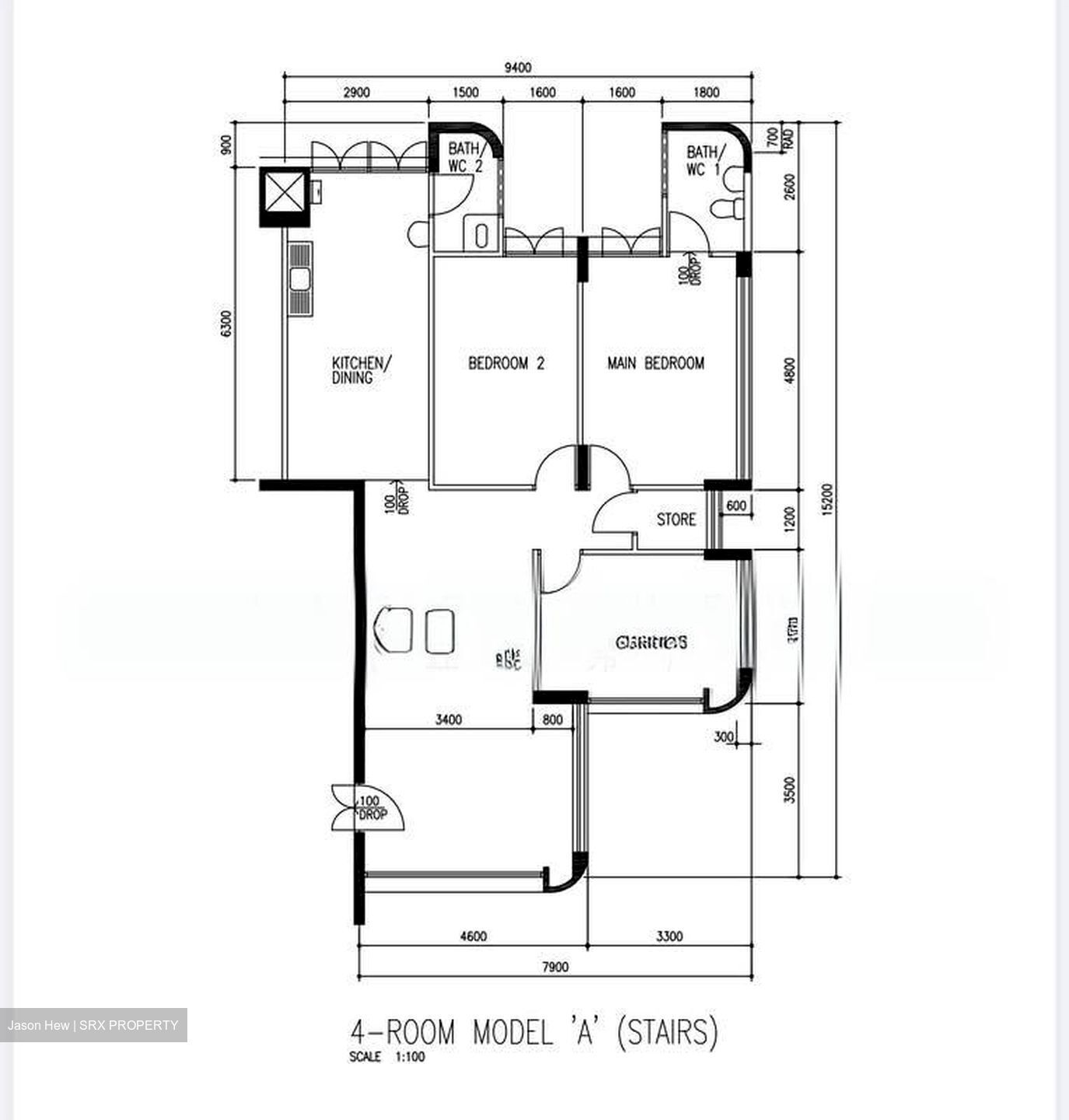 Blk 137 Lorong Ah Soo (Hougang), HDB 4 Rooms #559048881